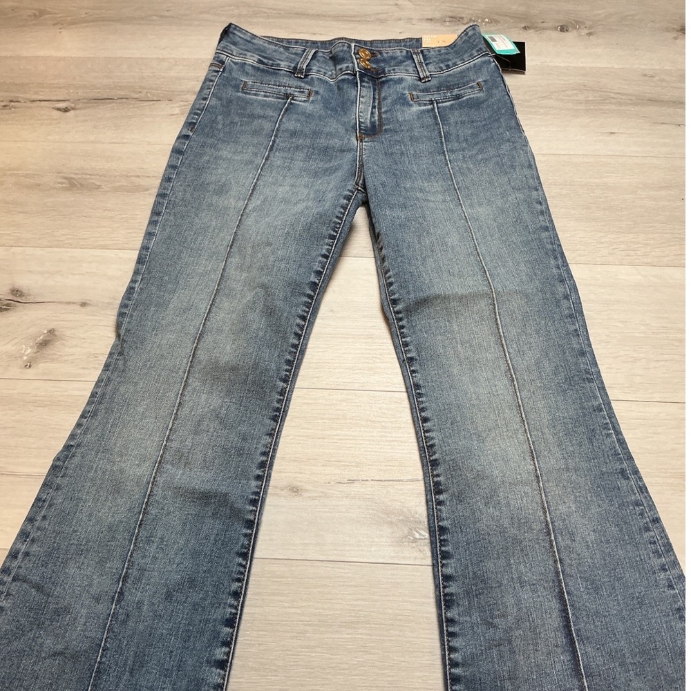 Kut From The Kloth Ana High Rise Front Seam Flare Jean Indigo 8 NWT Stitch Fix - Picture 4 of 8